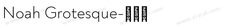 Noah Grotesque字体转换 Noah Grotesque字体转换